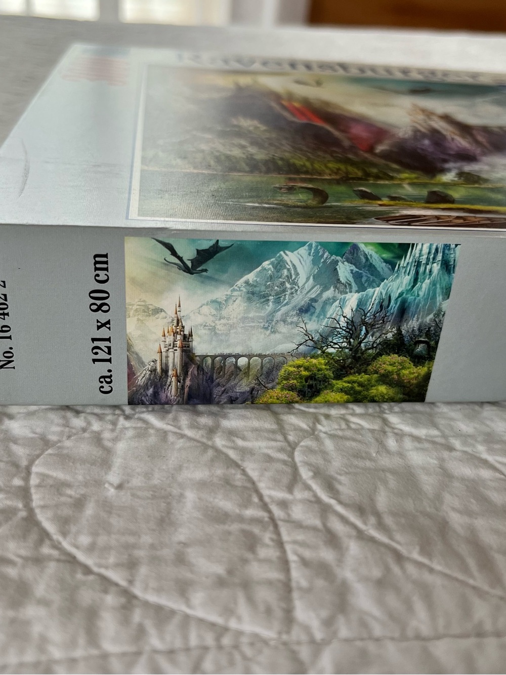Ravensburger NEW “Reign of Dragons” 3000 Pc Puzzle Medieval Fantasy Castle Scene - Picture 4 of 5